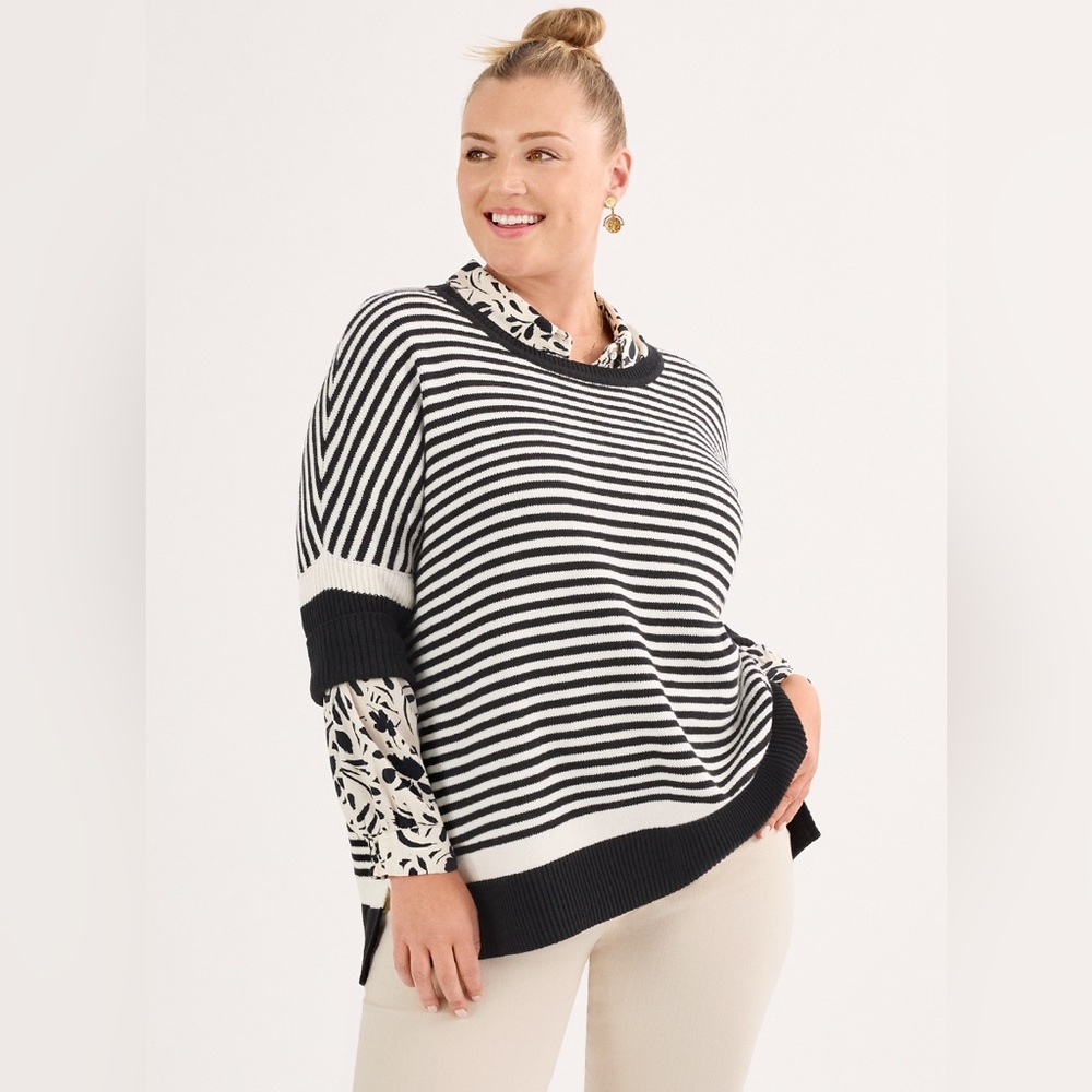 Cabi Spring 25 Brunch Pullover S